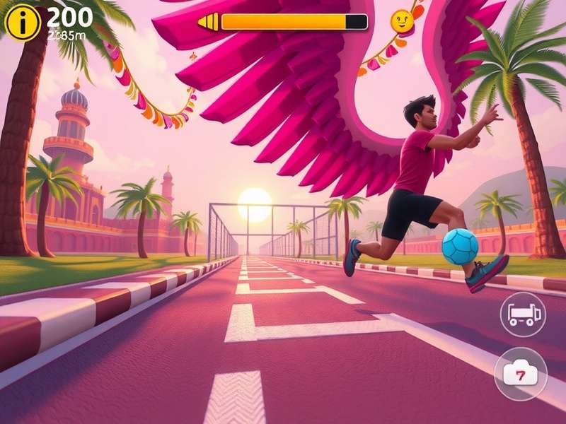 Chart showing Angelic Sprint Pro download growth in India over time